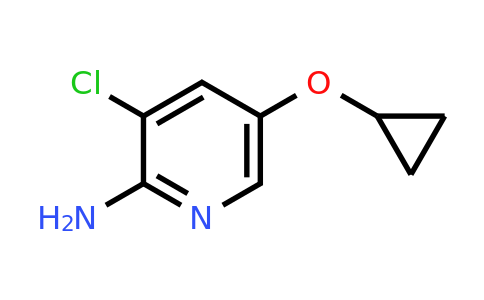 CAS 1243358-14-6 | 3-Chloro-5-cyclopropoxypyridin-2-amine