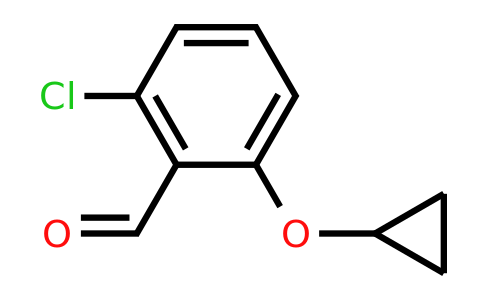 CAS 1243358-15-7 | 2-Chloro-6-cyclopropoxybenzaldehyde