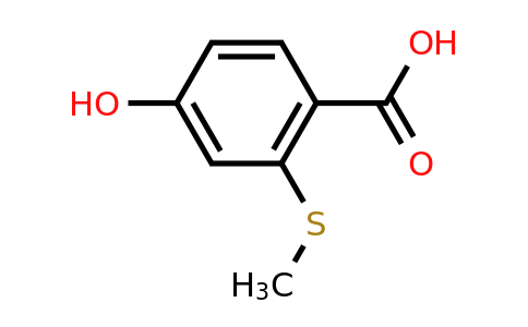 CAS 1243358-19-1 | 4-Hydroxy-2-(methylthio)benzoic acid