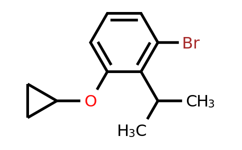 CAS 1243358-37-3 | 1-Bromo-3-cyclopropoxy-2-(propan-2-YL)benzene