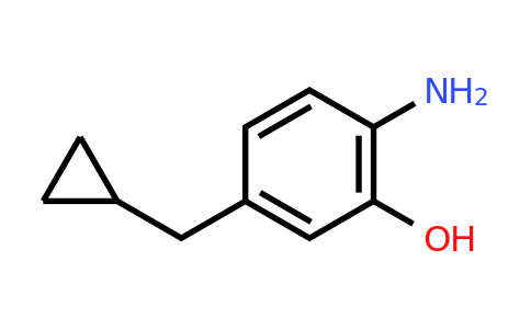 CAS 1243358-49-7 | 2-Amino-5-(cyclopropylmethyl)phenol