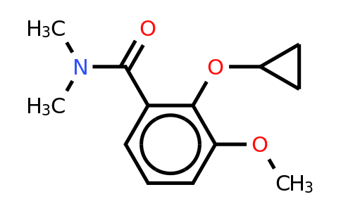 CAS 1243358-60-2 | 2-Cyclopropoxy-3-methoxy-N,n-dimethylbenzamide