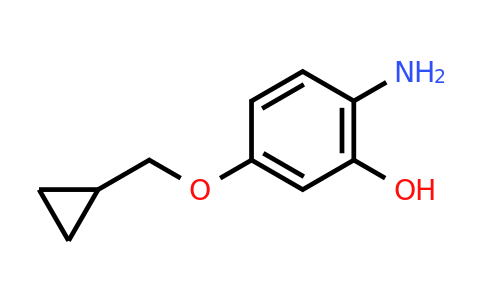 CAS 1243358-61-3 | 2-Amino-5-(cyclopropylmethoxy)phenol