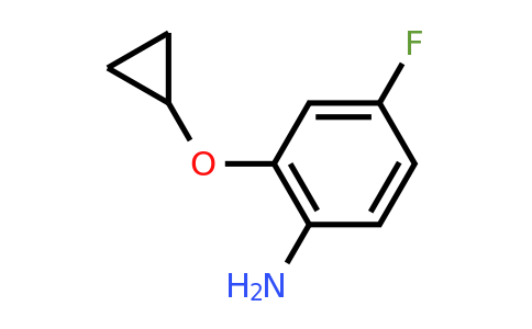CAS 1243358-62-4 | 2-Cyclopropoxy-4-fluoroaniline