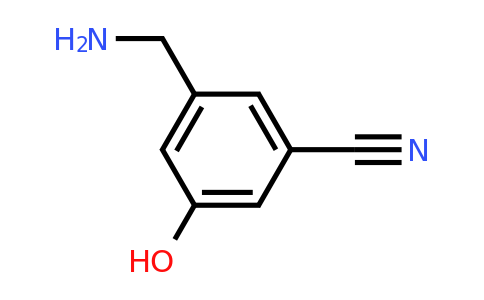 CAS 1243358-75-9 | 3-(Aminomethyl)-5-hydroxybenzonitrile