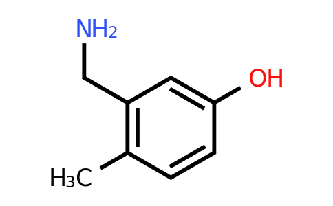 CAS 1243358-81-7 | 3-(Aminomethyl)-4-methylphenol