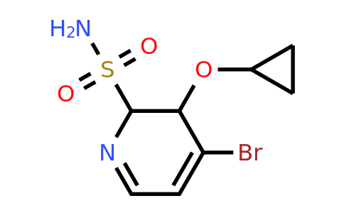 CAS 1243358-83-9 | 4-Bromo-3-cyclopropoxy-2,3-dihydropyridine-2-sulfonamide