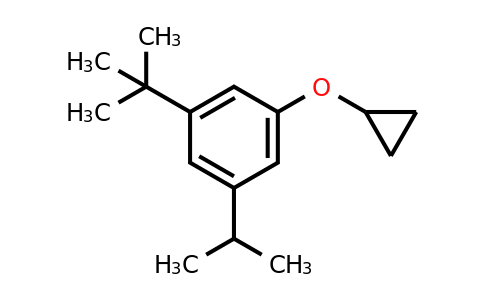 CAS 1243358-97-5 | 1-Tert-butyl-3-cyclopropoxy-5-isopropylbenzene