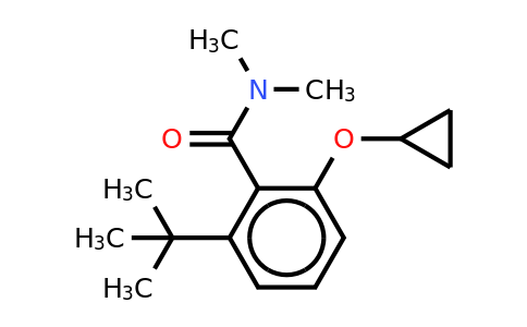 CAS 1243359-01-4 | 2-Tert-butyl-6-cyclopropoxy-N,n-dimethylbenzamide