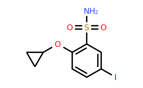 CAS 1243359-23-0 | 2-Cyclopropoxy-5-iodobenzenesulfonamide