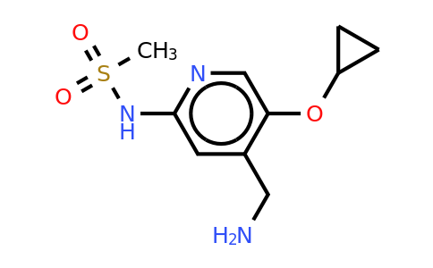 CAS 1243359-36-5 | N-(4-(aminomethyl)-5-cyclopropoxypyridin-2-YL)methanesulfonamide