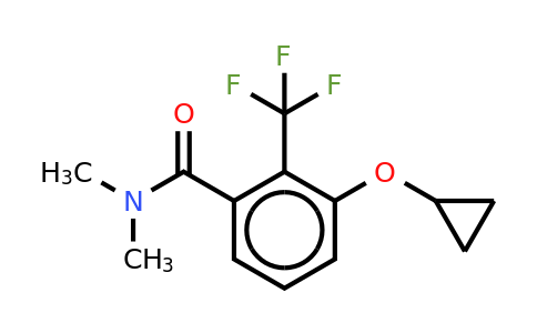 CAS 1243359-50-3 | 3-Cyclopropoxy-N,n-dimethyl-2-(trifluoromethyl)benzamide