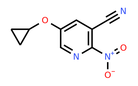 CAS 1243359-51-4 | 5-Cyclopropoxy-2-nitronicotinonitrile