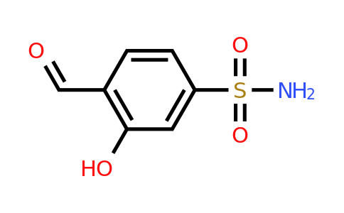 CAS 1243359-53-6 | 4-Formyl-3-hydroxybenzene-1-sulfonamide