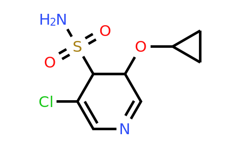 CAS 1243359-54-7 | 5-Chloro-3-cyclopropoxy-3,4-dihydropyridine-4-sulfonamide