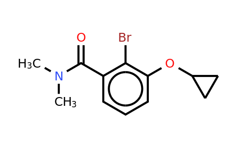 CAS 1243359-56-9 | 2-Bromo-3-cyclopropoxy-N,n-dimethylbenzamide