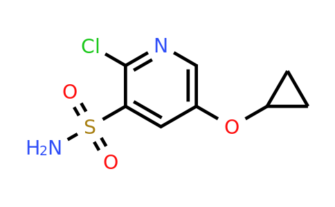 CAS 1243359-61-6 | 2-Chloro-5-cyclopropoxypyridine-3-sulfonamide
