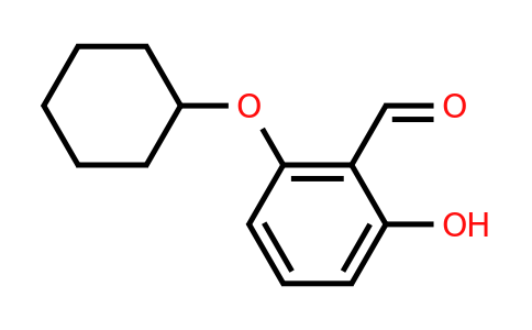 CAS 1243359-62-7 | 2-(Cyclohexyloxy)-6-hydroxybenzaldehyde