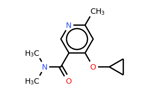 CAS 1243359-64-9 | 4-Cyclopropoxy-N,n,6-trimethylnicotinamide