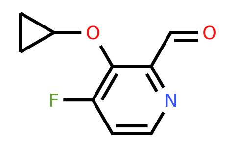 CAS 1243359-70-7 | 3-Cyclopropoxy-4-fluoropicolinaldehyde