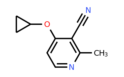 CAS 1243359-71-8 | 4-Cyclopropoxy-2-methylnicotinonitrile