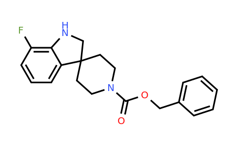 CAS 1243359-99-0 | Benzyl 7-fluorospiro[indoline-3,4'-piperidine]-1'-carboxylate
