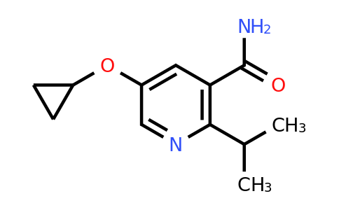 CAS 1243360-00-0 | 5-Cyclopropoxy-2-isopropylnicotinamide