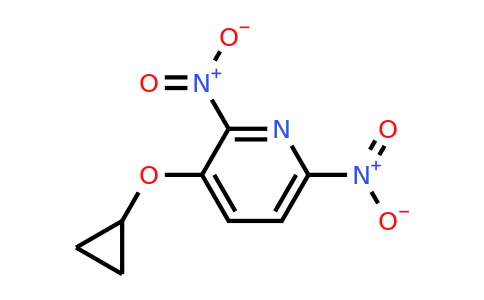 CAS 1243360-02-2 | 3-Cyclopropoxy-2,6-dinitropyridine
