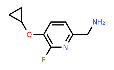 CAS 1243360-04-4 | (5-Cyclopropoxy-6-fluoropyridin-2-YL)methanamine