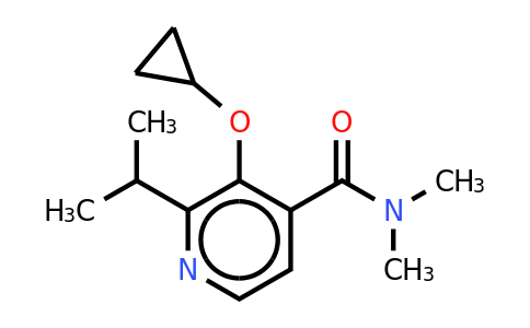 CAS 1243360-07-7 | 3-Cyclopropoxy-2-isopropyl-N,n-dimethylisonicotinamide