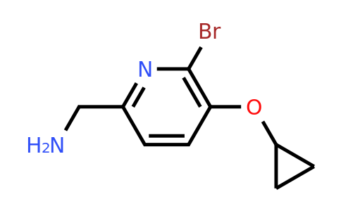 CAS 1243360-09-9 | (6-Bromo-5-cyclopropoxypyridin-2-YL)methanamine
