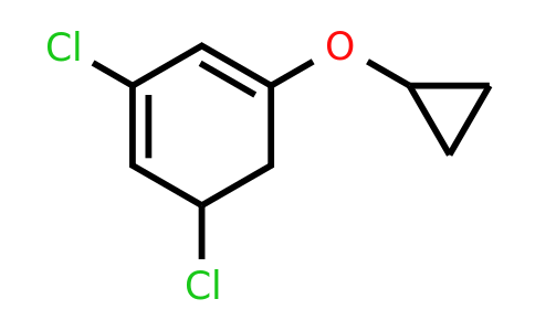 CAS 1243360-16-8 | 3,5-Dichloro-1-cyclopropoxycyclohexa-1,3-diene