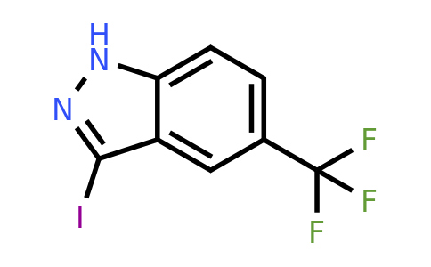 CAS 1243360-18-0 | 3-Iodo-5-(trifluoromethyl)-1H-indazole