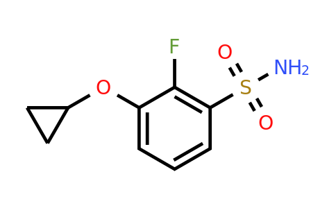 CAS 1243360-21-5 | 3-Cyclopropoxy-2-fluorobenzenesulfonamide