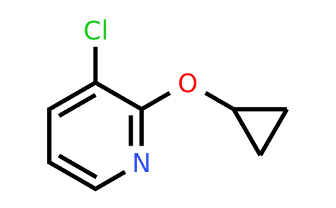 CAS 1243360-22-6 | 3-Chloro-2-cyclopropoxypyridine