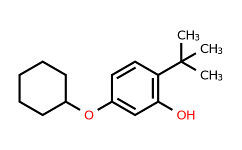 CAS 1243360-26-0 | 2-Tert-butyl-5-(cyclohexyloxy)phenol
