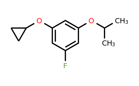 CAS 1243360-28-2 | 1-Cyclopropoxy-3-fluoro-5-isopropoxybenzene