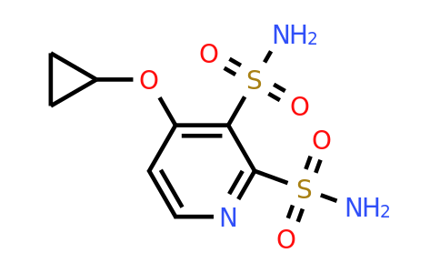CAS 1243360-29-3 | 4-Cyclopropoxypyridine-2,3-disulfonamide