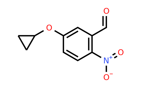 CAS 1243360-34-0 | 5-Cyclopropoxy-2-nitrobenzaldehyde