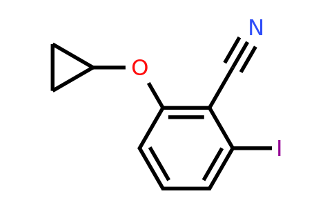 CAS 1243360-35-1 | 2-Cyclopropoxy-6-iodobenzonitrile