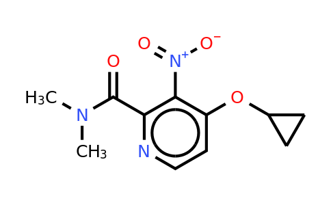 CAS 1243360-36-2 | 4-Cyclopropoxy-N,n-dimethyl-3-nitropicolinamide