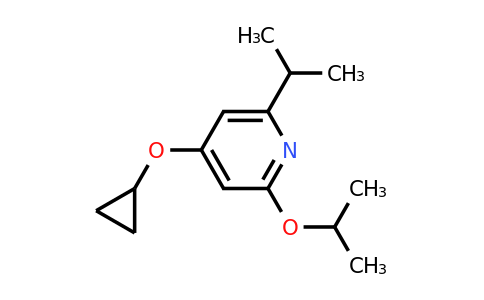 CAS 1243360-37-3 | 4-Cyclopropoxy-2-isopropoxy-6-isopropylpyridine