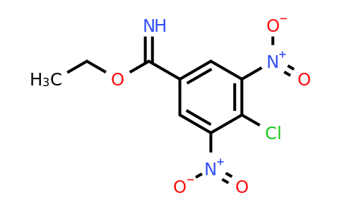 CAS 1243360-38-4 | 4-Chloro-3,5-dinitro-benzimidic acid ethyl ester