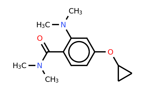 CAS 1243360-39-5 | 4-Cyclopropoxy-2-(dimethylamino)-N,n-dimethylbenzamide