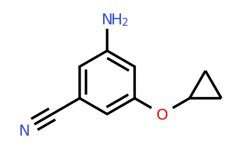 CAS 1243360-40-8 | 3-Amino-5-cyclopropoxybenzonitrile
