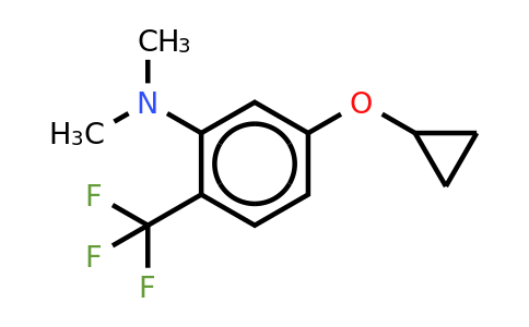 CAS 1243360-43-1 | 5-Cyclopropoxy-N,n-dimethyl-2-(trifluoromethyl)aniline