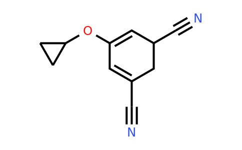 CAS 1243360-45-3 | 5-Cyclopropoxycyclohexa-3,5-diene-1,3-dicarbonitrile