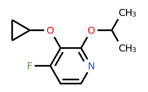 CAS 1243360-46-4 | 3-Cyclopropoxy-4-fluoro-2-isopropoxypyridine