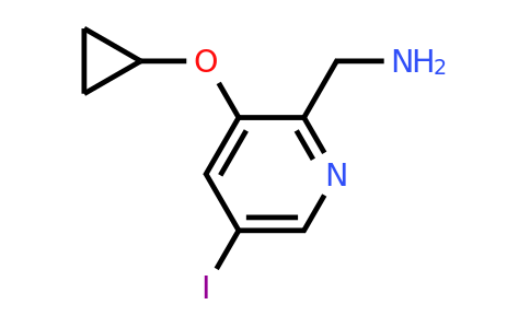 CAS 1243360-48-6 | (3-Cyclopropoxy-5-iodopyridin-2-YL)methanamine