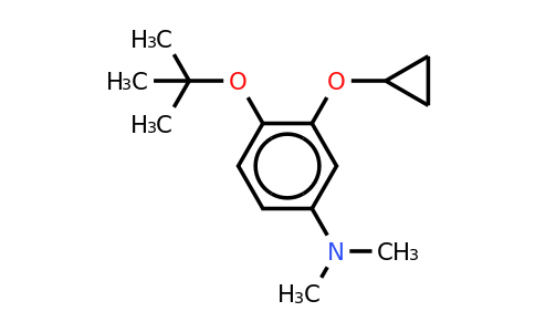 CAS 1243360-51-1 | 4-Tert-butoxy-3-cyclopropoxy-N,n-dimethylaniline